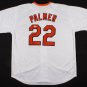 Jim Palmer Signed Baltimore Orioles White Jersey Inscribed "HOF 90" (JSA COA)