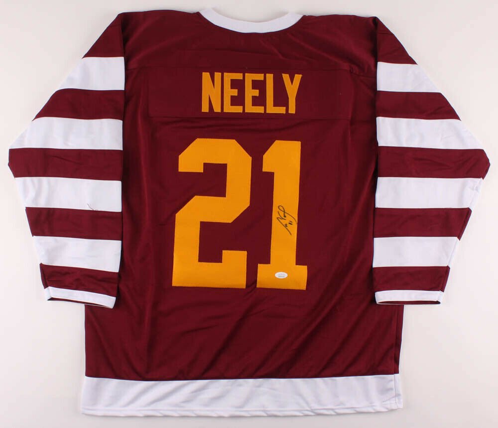 Cam Neely Signed Vancouver Canucks Throwback Jersey (JSA COA) HOF 2005