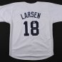 Don Larsen Signed New York Yankees Jersey Inscribed "WSPG 10-8-56" (Beckett COA)