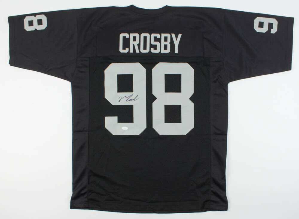 Maxx Crosby Signed Las Vegas Raiders Jersey (JSA COA) 2019 4th Round ...