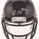 David Montgomery Signed Chicago Bears Speed Mini Helmet (JSA COA) Running Back