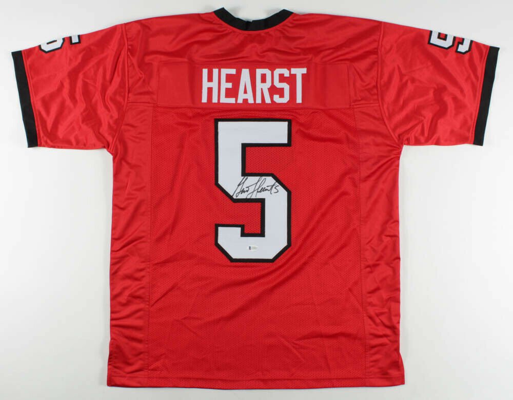 Garrison Hearst Signed Georgia Bulldogs Jersey (Beckett COA) 93 Citrus ...