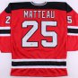 Stefan Matteau Signed New Jersey Devils Jersey (First Class Autographs COA)