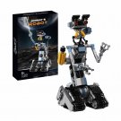 Johnny 5 Robot Building Blocks for Short Circuit Figures Robot Model Toys Bricks Johnny 5 Robot Building Blocks for Short Circuit Figures Robot Model Toys Bricks