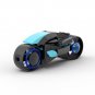 Car Model Building Blocks Set for Tron Legacy Movie MOC Bricks Toys Kids Gift