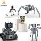 Monster Model Building Bricks Toys MOC Blocks Set Kids Gift for Skibidi Toilet