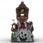Tower Medieval Ship Building Blocks Set Classic Castle Bricks Toys for Wolfpack