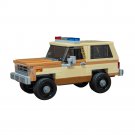 BuildMoc Jim Hopper's Off-road Vehicle SUV Model from TV Show Series 192 Pieces BuildMoc Jim Hopper's Off-road Vehicle SUV Model from TV Show Series 192 Pieces
