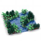 BuildMoc Little Water Landscape Model fit for Forest and City 536 Pieces