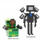 Model Building Blocks Set Cartoon MOC Bricks Toy for Large TV Man Skibidi Toilet