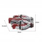 Dynamic class Freighter Ship Model 6234 Pieces from Film