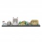 Rome Skyline Architecture PDF Instructions Manual + 373 Pieces Physical Parts