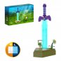 The Glowing Master Sword Model Building Bricks Toys Game MOC Blocks Collection