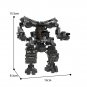 BuildMoc The M-at_rix APU Robot Model Mech Minifig Scale 423 Pieces for Kids