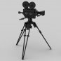 BuildMoc Old-Fashioned Movie Camera MOC 94 Bricks for Collection