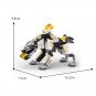 BuildMoc Acquisition Class Machine Quadruped Monster Scrapper Model 219 Pieces