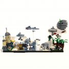 BuildMoc TATOOINE﻿ Skyline Architecture Model 788 Pieces