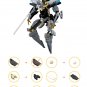 Figure Model Buillding Blocks Set for Zone of the Enders Jehuty MOC Bricks Toys