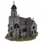 BuildMoc Medieval Cathedral Model with Castle and Bell Tower 6561 Pieces
