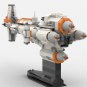 BuildMoc Miniature Corvette Model from Movie 1:360 Scale 621 Pieces Toys Set