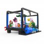 BuildMoc Fish Tank Aquarium Model with with Glowing 500 Pieces