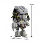 BuildMoc Movie sci-fi Monster Model 405 Pieces