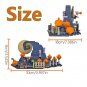 Pumpkin Haunted House Model for Christmas 167 Pieces Building Toys Kit