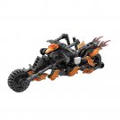 BuildMoc Iconic Motorcycle Model with Flames 111 Pieces from Movie Series