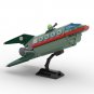 BuildMoc Spaceship Model with Stand Building Toys Kit 628 Pieces from Cartoon