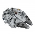 BuildMoc Millenn ium Fa|con - Micro Version with Cradle Stand 282 Bricks