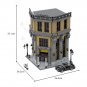Continental Hotel Modular Building Blocks Set Architecture Compatible Bricks Toy