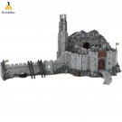BuildMoc The fortress of Helm's Deep Scale 6184 Pieces