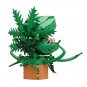 BuildMoc Scary Flower Horror Flower Weird Plant Botanical Bouquet 303 Pieces