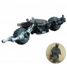 Protagonist's Motorcycle Model 50 Pieces from Movie about Hero