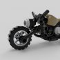 BuildMoc Motorcycle Model in Minifig Scale 41 Pieces