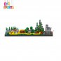BuildMoc Skyline Architecture Model with Emerald City and Scarecrow 382 Pieces
