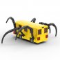 BuildMoc The BUS EATER Monster Model 165 Pieces from Horror Cartoon Animation