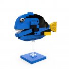 BuildMoc Clownfish Model with Clear Stand 148 Pieces Building Toys for Kids