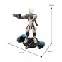 BuildMoc Robot Mecha Warrior with Display Stand Model 555 Pieces from Movie