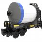 BuildMoc Tanker Wagon Train Model Building Toys Set 148 Pieces