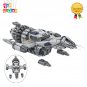 BuildMoc Spaceship Model 3811 Pieces Building Blocks Toys Set from Movie