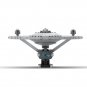 BuildMoc Enterprise-A Spaceship Model with Display Stand 716 Pieces Building Kit