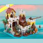 BuildMoc 6276 Remastered Version:Medieval P_ira_te Series F0_rtress 4192 Pieces