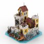 BuildMoc 6276 Remastered Version:Medieval P_ira_te Series F0_rtress 4192 Pieces