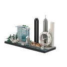 BuildMoc Singapore Architecture Skyline Model 504 Pieces Building Toys Set