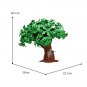 The Small Leafy Tree Model 670 Pieces Building Toys Set for Collection