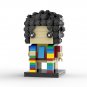 BuildMoc The 4th, 11th, and 13th Doctors Model from Sci-Fi TV Series 486 Pieces