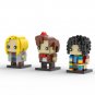 BuildMoc The 4th, 11th, and 13th Doctors Model from Sci-Fi TV Series 486 Pieces