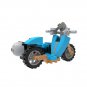BuildMoc The Flying Magic Sidecar Model 46 Pieces Building Toys from Movie