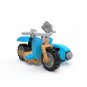 BuildMoc The Flying Magic Sidecar Model 46 Pieces Building Toys from Movie
